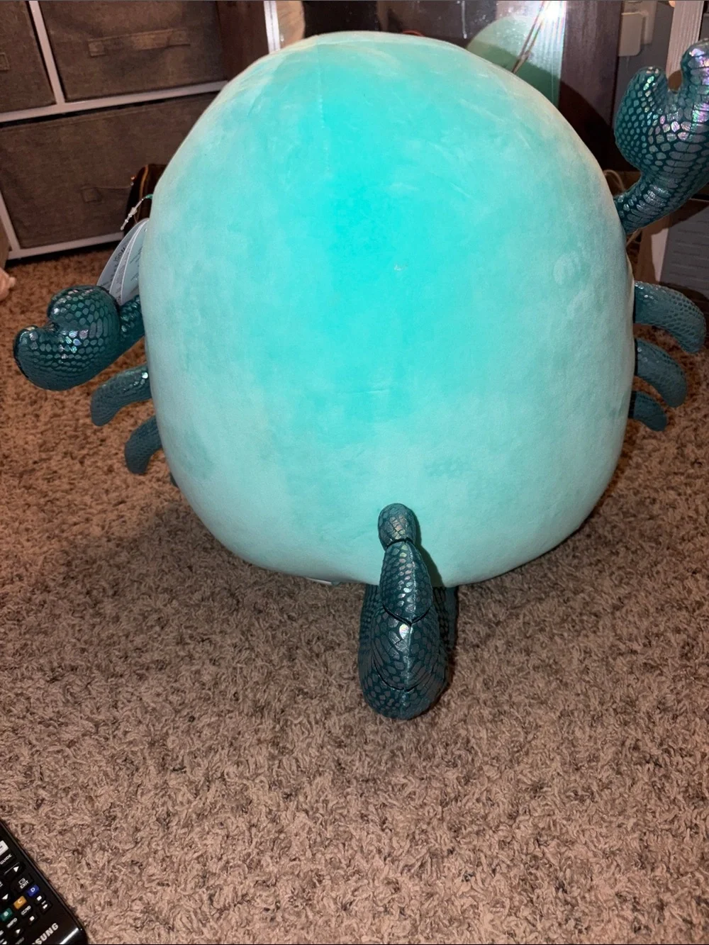 Squishmallows Wildlife Exotic Animal Squad Carpio the Teal Scorpion 12